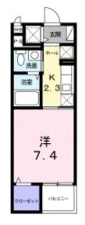 パインズ美園の物件間取画像